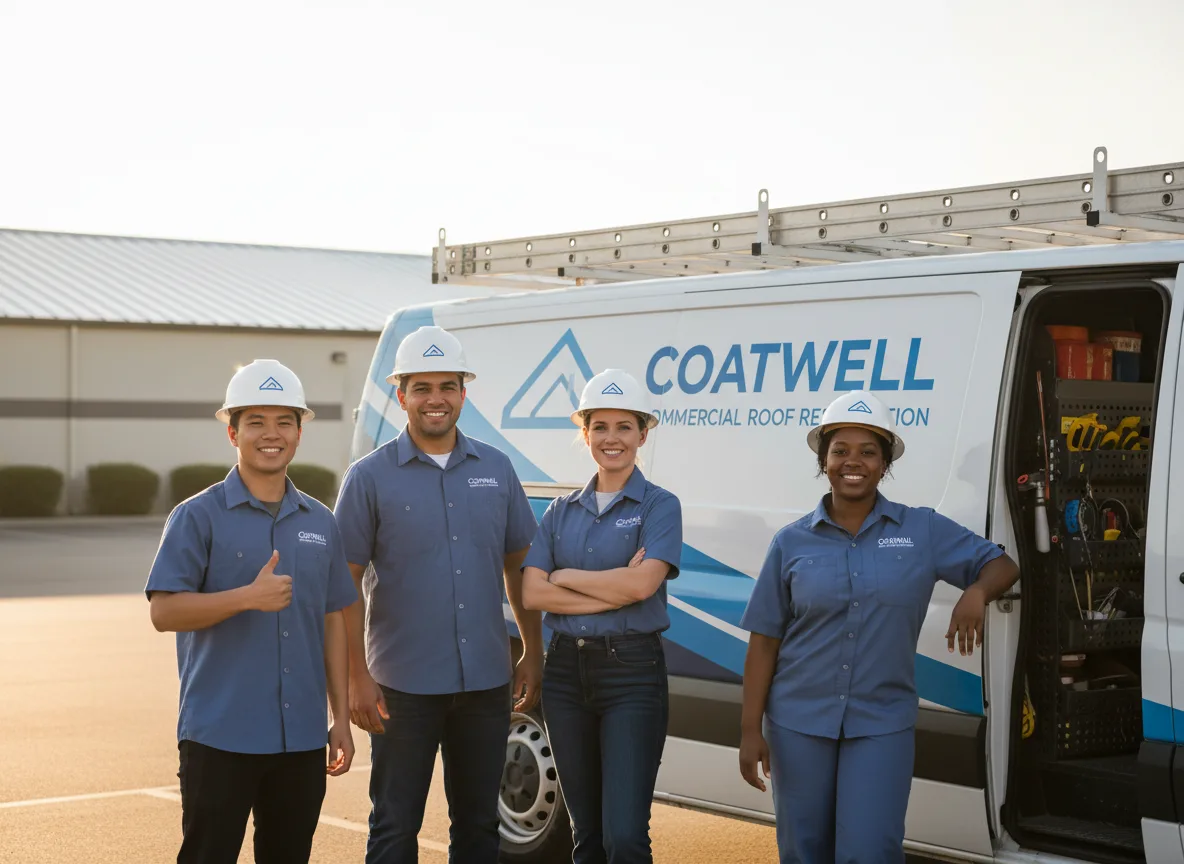 Commercial roof coating company in Carson, MS